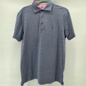 Tailorbyrd Charcoal pique polo sz M